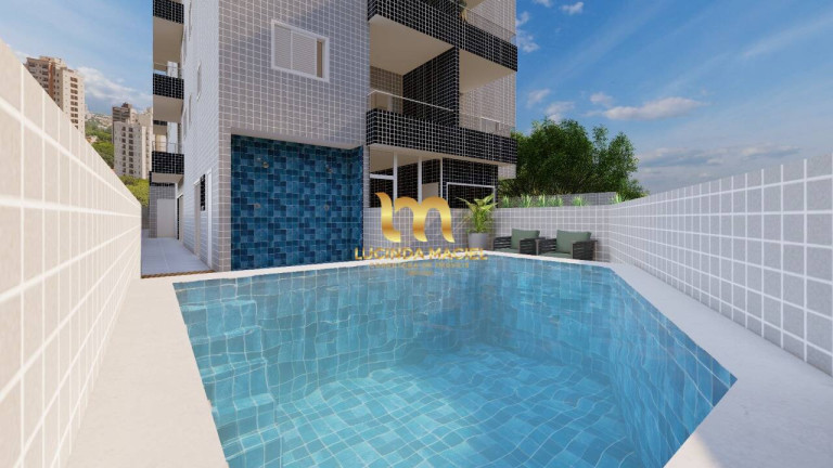 Imagem Apartamento com 2 Quartos à Venda, 54 m² em Mirim - Praia Grande