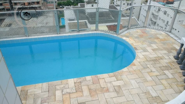 Imagem Cobertura com 2 Quartos para Alugar ou Temporada, 80 m² em Enseada - Guarujá Imagem Cobertura com 2 Quartos para Alugar ou Temporada, 80 m² em Enseada - Guarujá