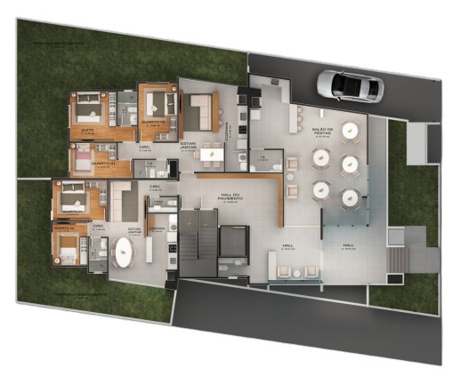 Imagem Apartamento com 3 Quartos à Venda, 202 m² em Portão - Curitiba