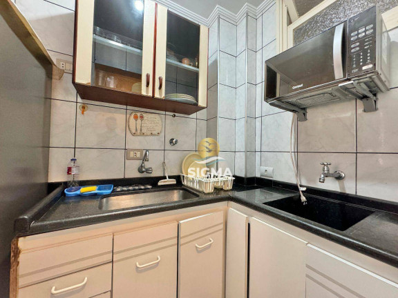Imagem Kitnet com 1 Quarto à Venda, 35 m² em Pitangueiras - Guarujá