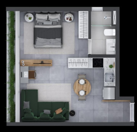 Imagem Studio com 1 Quarto à Venda, 32 m² em Itaim Bibi - São Paulo Imagem Studio com 1 Quarto à Venda, 32 m² em Itaim Bibi - São Paulo