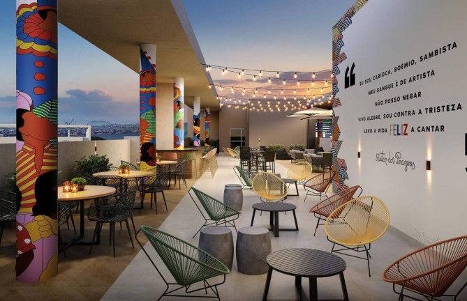Imagem Apartamento com 2 Quartos à Venda, 49 m² em Santo Cristo - Rio De Janeiro