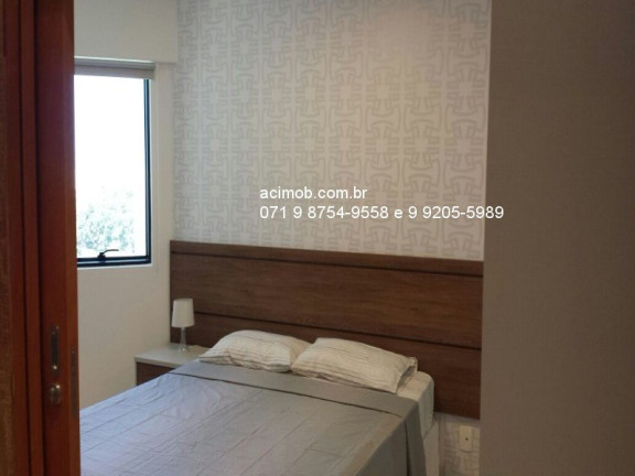 Imagem Imóvel com 1 Quarto para Alugar, 51 m² em Caminho Das árvores - Salvador