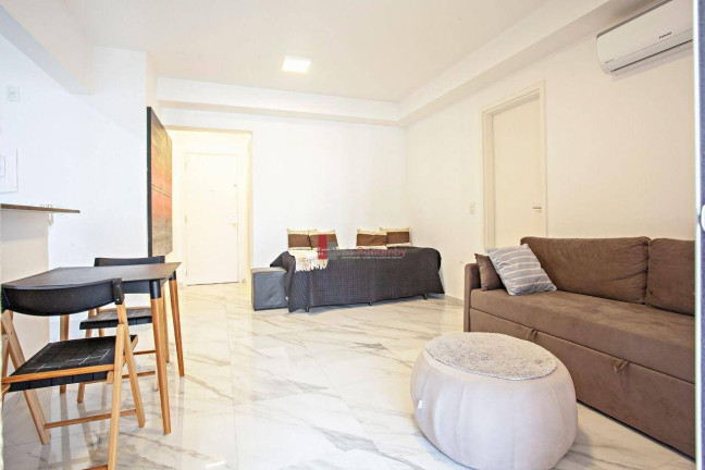 Imagem Apartamento com 1 Quarto para Alugar, 61 m² em Jardim Leonor - São Paulo