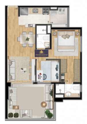 Imagem Apartamento com 3 Quartos à Venda, 100 m² em Barra Funda - São Paulo Imagem Apartamento com 3 Quartos à Venda, 100 m² em Barra Funda - São Paulo