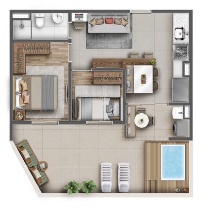 Imagem Cobertura com 3 Quartos à Venda, 70 m² em Vila Carmosina - São Paulo Imagem Cobertura com 3 Quartos à Venda, 70 m² em Vila Carmosina - São Paulo