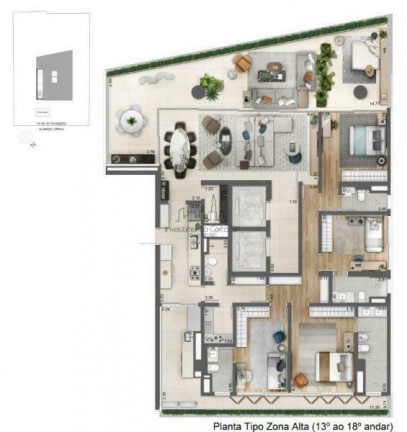 Imagem Apartamento com 4 Quartos à Venda, 263 m² em Jardim Paulista - São Paulo Imagem Apartamento com 4 Quartos à Venda, 263 m² em Jardim Paulista - São Paulo
