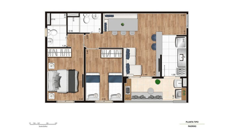 Imagem Apartamento com 2 Quartos à Venda, 56 m² em Vila Moraes - São Paulo Imagem Apartamento com 2 Quartos à Venda, 56 m² em Vila Moraes - São Paulo