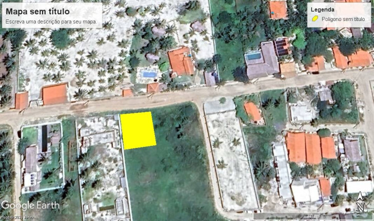 Terreno à Venda, 240 m² em Praia Do Préa - Cruz