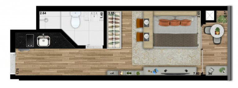 Imagem Apartamento com 1 Quarto à Venda, 25 m² em Vila Mariana - São Paulo Imagem Apartamento com 1 Quarto à Venda, 25 m² em Vila Mariana - São Paulo