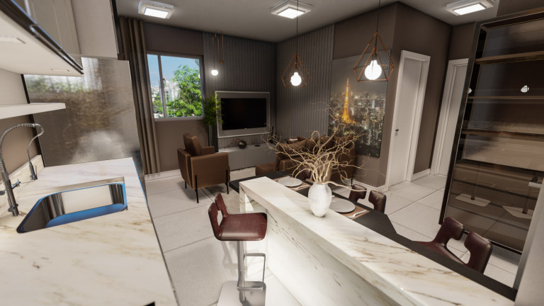 Imagem Apartamento com 2 Quartos à Venda, 65 m² em Integração - Passo Fundo Imagem Apartamento com 2 Quartos à Venda, 65 m² em Integração - Passo Fundo