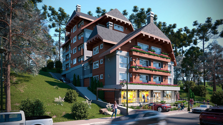 Imagem Imóvel com 2 Quartos à Venda, 74 m² em Lagos Do Bosque - Gramado Imagem Imóvel com 2 Quartos à Venda, 74 m² em Lagos Do Bosque - Gramado