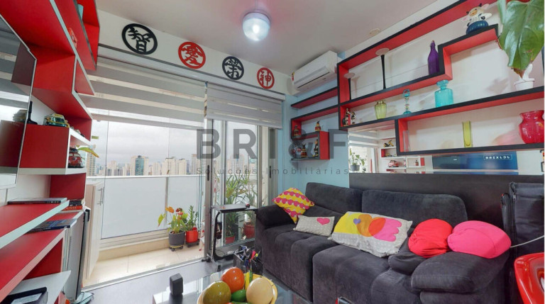 Apartamento com 1 Quarto à Venda, 33 m² em Santo Amaro - São Paulo