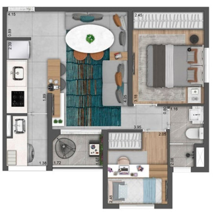 Imagem Apartamento com 2 Quartos à Venda, 37 m² em Imirim - São Paulo Imagem Apartamento com 2 Quartos à Venda, 37 m² em Imirim - São Paulo