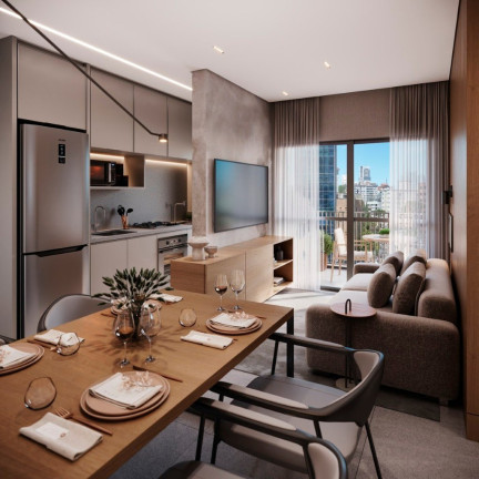 Imagem Apartamento com 2 Quartos à Venda, 55 m² em Alto Da Glória - Curitiba