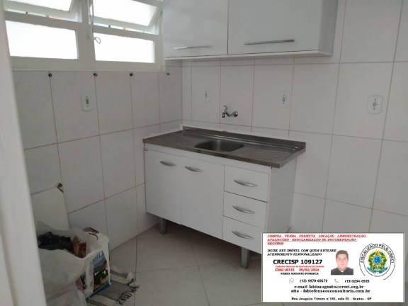Imagem Apartamento com 1 Quarto à Venda, 30 m² em Gonzaga - Santos Imagem Apartamento com 1 Quarto à Venda, 30 m² em Gonzaga - Santos