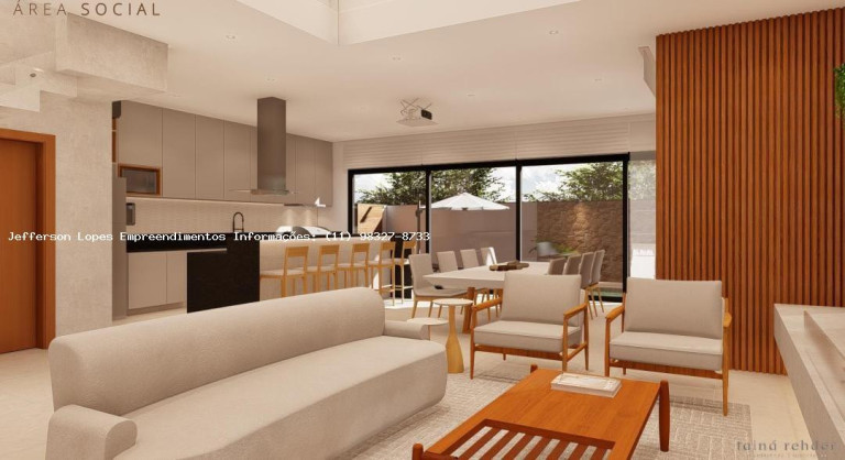 Imagem Casa com 3 Quartos à Venda, 220 m² em Condomínio Central Parque - Salto
