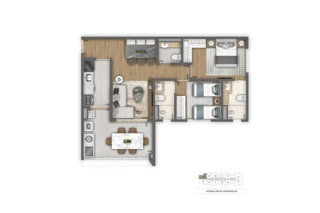 Imagem Imóvel com 2 Quartos à Venda, 76 m² em Vila Mariana - São Paulo Imagem Imóvel com 2 Quartos à Venda, 76 m² em Vila Mariana - São Paulo