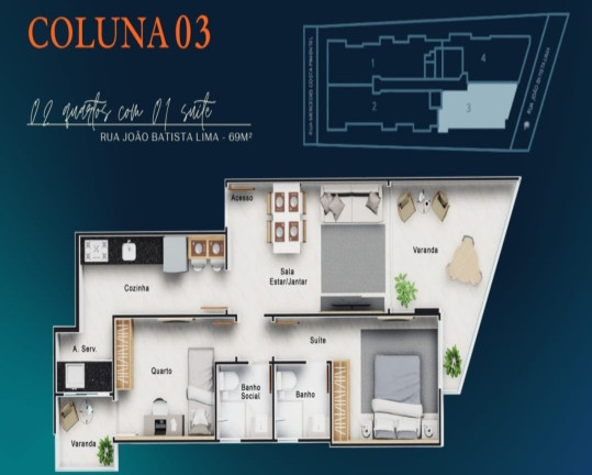 Imagem Imóvel com 2 Quartos à Venda, 68 m² em Centro - Guarapari Imagem Imóvel com 2 Quartos à Venda, 68 m² em Centro - Guarapari