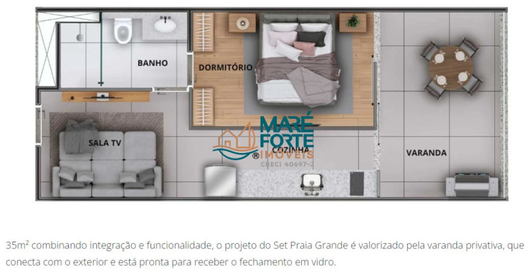 Imagem Apartamento com 1 Quarto à Venda, 35 m² em Praia Grande - Ubatuba Imagem Apartamento com 1 Quarto à Venda, 35 m² em Praia Grande - Ubatuba
