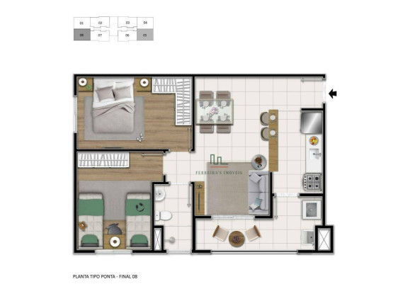 Imagem Apartamento com 1 Quarto à Venda, 90 m² em Fátima - Niterói Imagem Apartamento com 1 Quarto à Venda, 90 m² em Fátima - Niterói