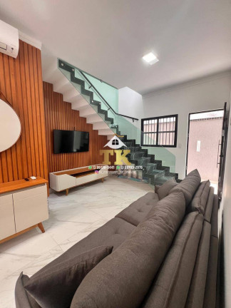 Imagem Casa de Condomínio com 2 Quartos à Venda, 60 m² em Maracanã - Praia Grande Imagem Casa de Condomínio com 2 Quartos à Venda, 60 m² em Maracanã - Praia Grande