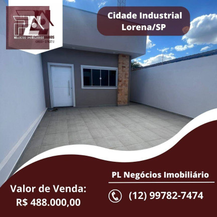 Imagem Casa com 3 Quartos à Venda, 100 m² em Cidade Industrial - Lorena Imagem Casa com 3 Quartos à Venda, 100 m² em Cidade Industrial - Lorena