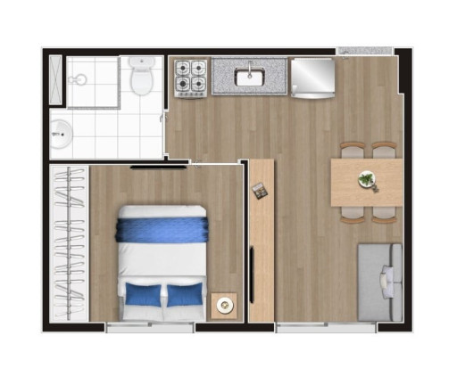 Imagem Imóvel com 1 Quarto à Venda, 25 m² em Campos Elíseos - São Paulo