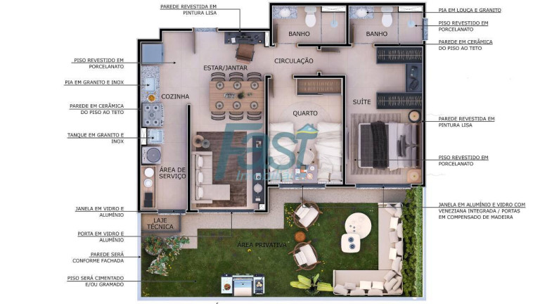 Imagem Apartamento com 2 Quartos à Venda, 50 m² em Despraiado - Cuiabá Imagem Apartamento com 2 Quartos à Venda, 50 m² em Despraiado - Cuiabá