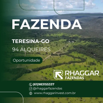 Chácara à Venda, 94 m² em Centro - Teresina De Goiás