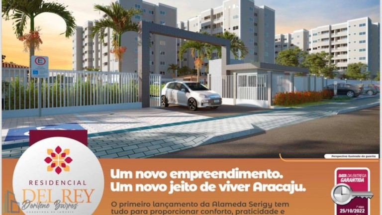 Apartamento com 3 Quartos à Venda, 65 m² em Farolandia - Aracaju