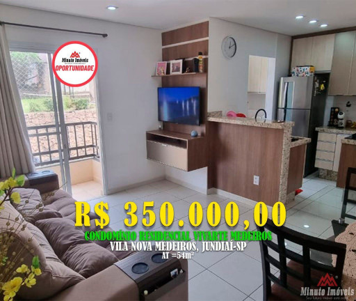 Imagem Apartamento com 2 Quartos à Venda, 54 m² em Chácara Segre - Jundiaí Imagem Apartamento com 2 Quartos à Venda, 54 m² em Chácara Segre - Jundiaí