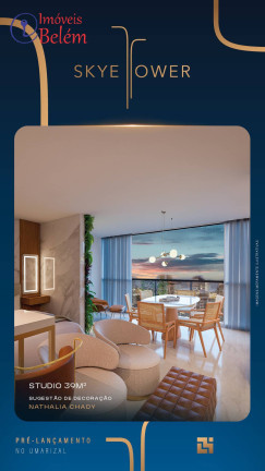 Imagem Apartamento com 1 Quarto à Venda, 39 m² em Umarizal - Belém Imagem Apartamento com 1 Quarto à Venda, 39 m² em Umarizal - Belém