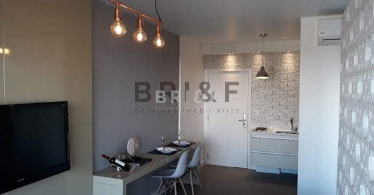 Apartamento com 1 Quarto para Alugar, 42 m² em Brooklin - São Paulo