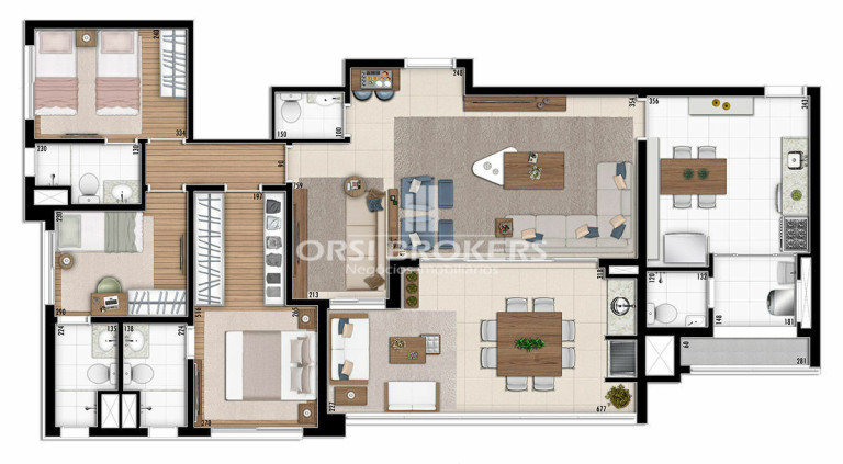 Imagem Apartamento com 3 Quartos à Venda, 128 m² em Vila Mascote - São Paulo