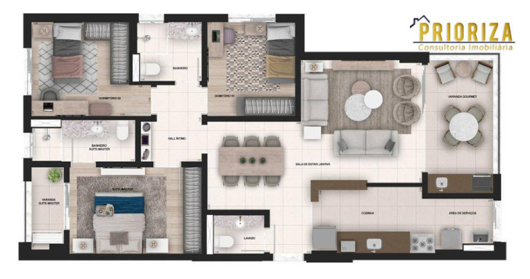 Imagem Apartamento com 3 Quartos à Venda, 107 m² em Edifício épico - Sorocaba Imagem Apartamento com 3 Quartos à Venda, 107 m² em Edifício épico - Sorocaba