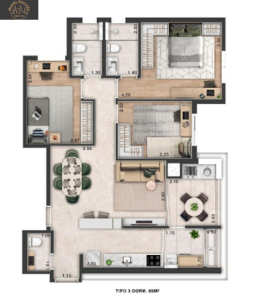 Imagem Apartamento com 3 Quartos à Venda, 89 m² em Centro - São Caetano Do Sul Imagem Apartamento com 3 Quartos à Venda, 89 m² em Centro - São Caetano Do Sul