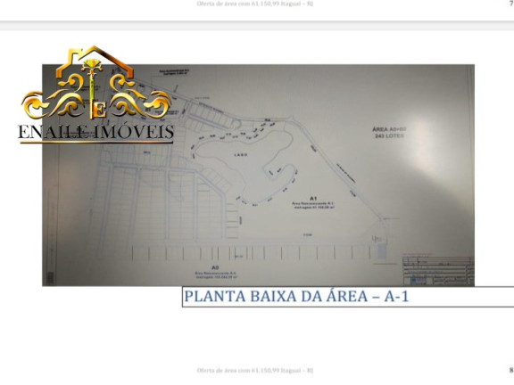 Terreno à Venda, 61.150 m² em Mazomba - Itaguaí