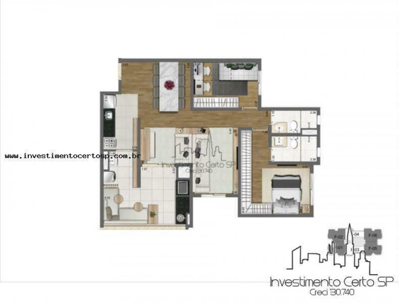 Imagem Apartamento com 3 Quartos à Venda, 83 m² em Mooca - São Paulo Imagem Apartamento com 3 Quartos à Venda, 83 m² em Mooca - São Paulo