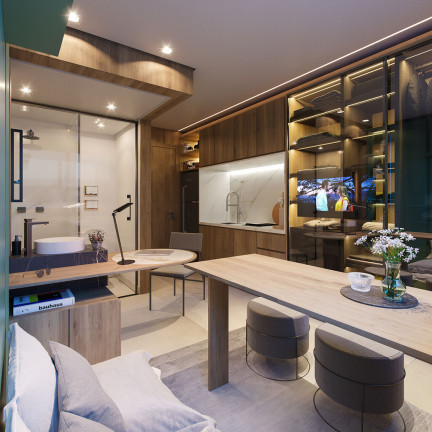 Imagem Loft com 1 Quarto à Venda, 19 m² em Vila Romana - São Paulo