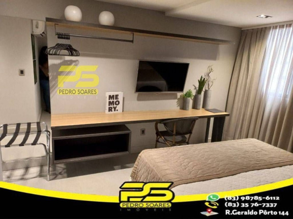 Imagem Apartamento com 1 Quarto à Venda, 32 m² em Cabo Branco - João Pessoa Imagem Apartamento com 1 Quarto à Venda, 32 m² em Cabo Branco - João Pessoa