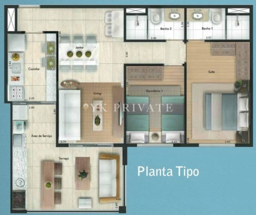 Imagem Apartamento com 1 Quarto à Venda, 72 m² em Vila Romana - São Paulo