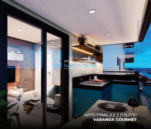 Imagem Apartamento com 1 Quarto à Venda, 50 m² em Guilhermina - Praia Grande Imagem Apartamento com 1 Quarto à Venda, 50 m² em Guilhermina - Praia Grande
