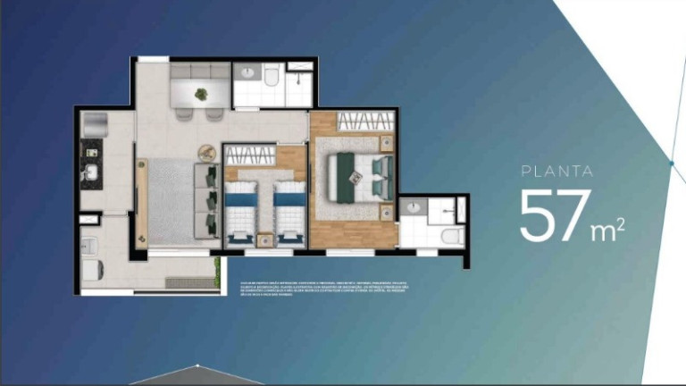 Imagem Apartamento com 2 Quartos à Venda, 57 m² em Ferreira - São Paulo Imagem Apartamento com 2 Quartos à Venda, 57 m² em Ferreira - São Paulo