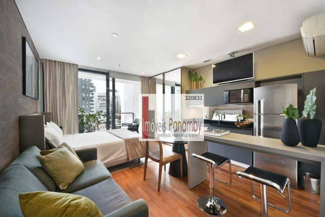 Imagem Kitnet com 1 Quarto à Venda ou Locação, 35 m² em Vila Olímpia - São Paulo Imagem Kitnet com 1 Quarto à Venda ou Locação, 35 m² em Vila Olímpia - São Paulo