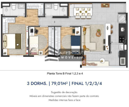 Imagem Apartamento com 3 Quartos à Venda, 80 m² em Planalto Paulista - São Paulo
