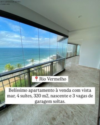 Imagem Imóvel com 4 Quartos à Venda, 320 m² em Rio Vermelho - Salvador Imagem Imóvel com 4 Quartos à Venda, 320 m² em Rio Vermelho - Salvador