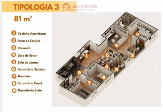 Imagem Apartamento com 2 Quartos à Venda, 49 m² em Parque Santa Rosa - Suzano