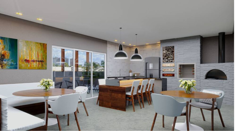 Imagem Apartamento com 2 Quartos à Venda, 48 m² em Vila Carvalho - Sorocaba