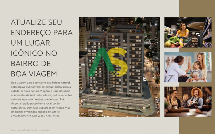 Imagem Imóvel com 2 Quartos à Venda, 48 m² em Boa Viagem - Recife Imagem Imóvel com 2 Quartos à Venda, 48 m² em Boa Viagem - Recife